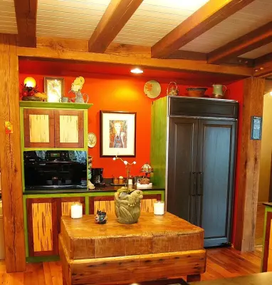 Alabama Timber Frame Residence by Homestead Timber Frames