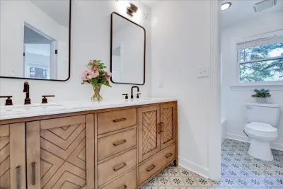 Trappers Haven: Elegant Bathroom Makeover — Design-Build Services project by Hykal Homes LLC