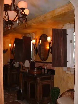 Golf Course Hangman Master Bathroom — Design-Build Services project by Kimberlee Kristine