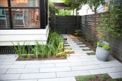 Modern Garden in Historic District — Landscape Design project by Remark in Isle Of Palms