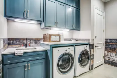 Charming Laundry — Design-Build Services project by Swanson Renovations - Luxury Design & Build