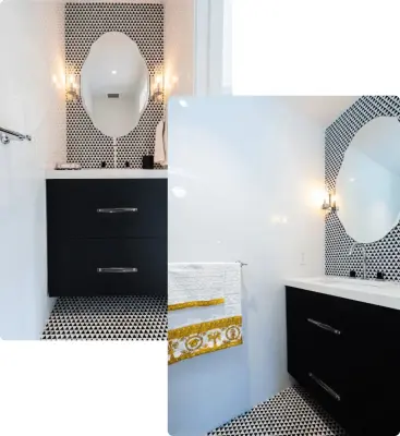 East Side Upper Bathrooms by Essential NY