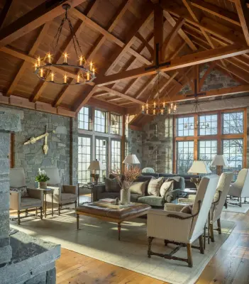 Vermont Ski Lodge — Design-Build Services project by Davis Frame Company