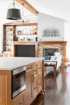 VH Classic Gray and Cherry Kitchen — Design-Build Services project by Becker Building & Remodeling Inc.