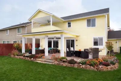 W. Lost Rapids Patio Roof Extension by Renaissance Remodeling