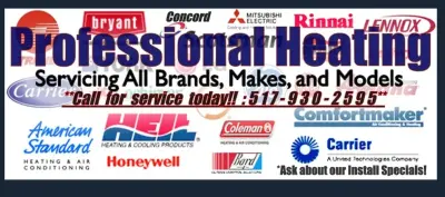Professional Heating - Air Duct Cleaning Services in Ionia, MI