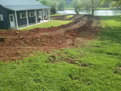 Horizontal Trench Geothermal Heating and Cooling System Installation — Heating & Cooling Services project by A & C Trades And Services
