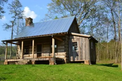 Geothermal Log Cabin Project — Heating & Cooling Services project by EcoMech Geothermal Heating And Air Service