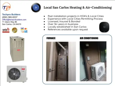 Techpro Builders - Air Duct Cleaning Services in San Carlos, CA