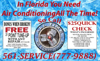 All Time Air Conditioning - Plumbing Services in Boynton Beach, FL