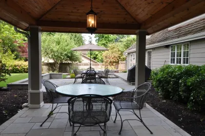 Traditional Entertaining Space - (Seattle, WA) — Landscape Design project by Sage And Stone LLC in Seattle