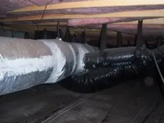San Pedro Duct Setup — Heating & Cooling Services project by Air National Air Conditioning & Heating