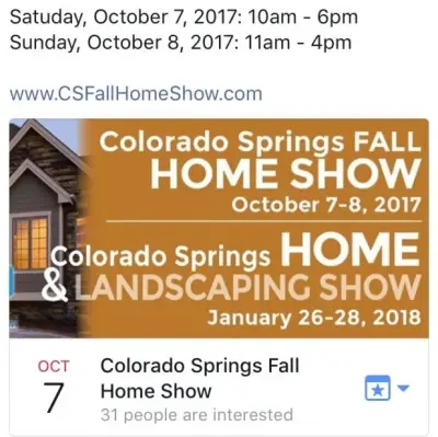 Autumn Home Exhibition in Colorado Springs — Heating & Cooling Services project by The Heat Depot
