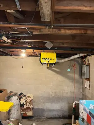 Dehumidifier Installation — Heating & Cooling Services project by Heritage Home Service