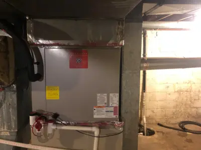 Furnace Setup 2 — Heating & Cooling Services project by Stellitano Heating & Air Conditioning INC