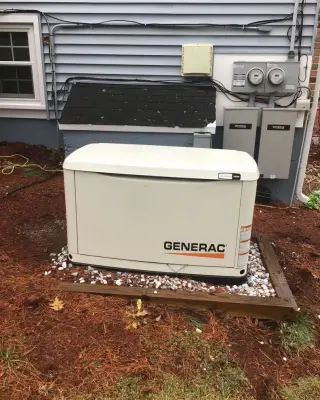 Generator Setup — Heating & Cooling Services project by Heritage Home Service