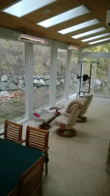Patio Heating Solutions in Washington — Heating & Cooling Services project by Heating Green