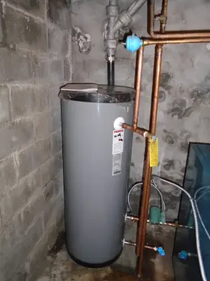 Thermal water reservoir — Heating & Cooling Services project by Petro Home Services