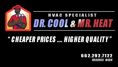 Dr. Cool & Mr. Heat - Heating & Cooling Services in Senatobia, MS