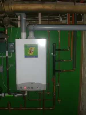 Lexington Condensing Boiler — Heating & Cooling Services project by My Dear Watson Plumbing Heating & Cooling