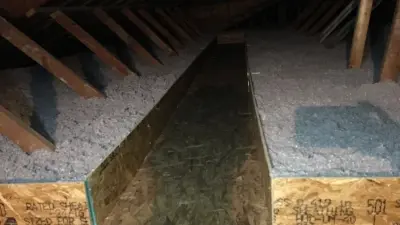 Addition of New Cellulose Insulation to Existing Attic — Heating & Cooling Services project by Standard Heating & Air Conditioning