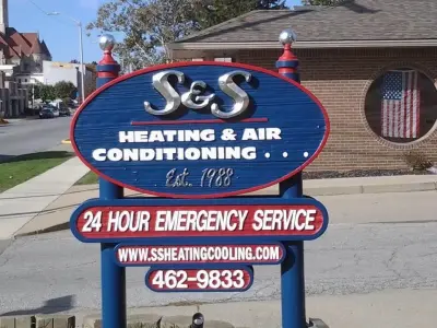 S&S Heating & AC LLC - Heating & Cooling Services in Greenfield, IN