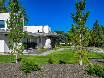 Stack Rock Group - Landscape Architecture - Outdoor Lighting Installation in Boise, ID