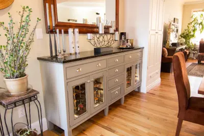 Trenton NJ Dining Area — Kitchen Remodeling project by Tucker Distinctive Kitchens