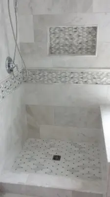 Lavender Luxe Bathroom — Kitchen Remodeling project by Third Generation Renovation
