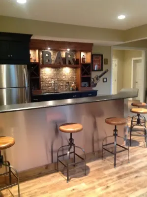 Emerson Cellar Wet Bar — Kitchen Remodeling project by Eva Keegan