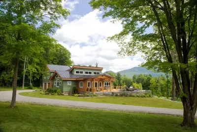 Sustainable Living for Empty Nesters in New England Timber Frames — Kitchen Remodeling project by Designs For Living By Wendy, LLC