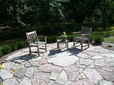 Patios and Pathways — Landscape Construction project by Sargent's Gardens in Rochester