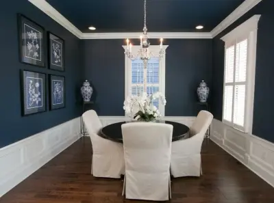 Elegant Dining Area — Kitchen Remodeling project by Corvin's Floor Coverings & Cabinetry