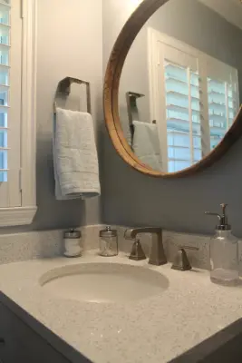 Garfield Home Main and Hall Bathroom — Kitchen Remodeling project by Kitchen Design Gallery
