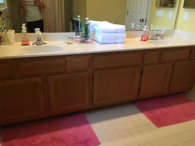 Before and After Girl's Bath by Envision