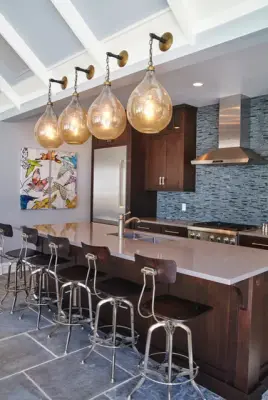 Charcoal Showcase Silestone Quartz — Kitchen Remodeling project by Classic Marble & Stone