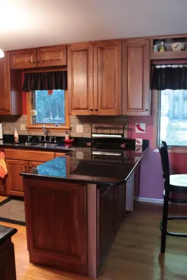 Partially Updated and Partially Refurbished Kitchen — Kitchen Remodeling project by Lokenvitz Design And Woodworking, LLC