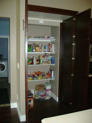 Concealed Walk-in Pantry — Kitchen Remodeling project by Frontier Craftsmen