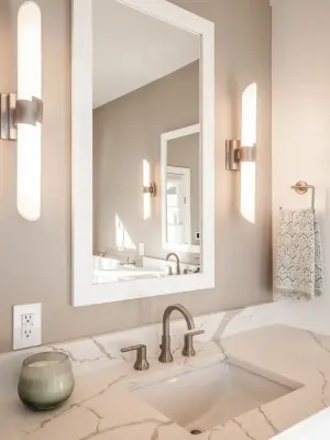 Hilliard Bathroom Suite — Kitchen Remodeling project by Residence Design Build Remodel