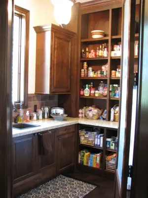 Butler's Cupboard — Kitchen Remodeling project by Finishing Touch Custom Woodworks, Inc.