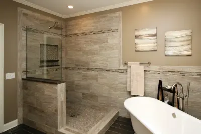 At-Home Master Bath Retreat — Kitchen Remodeling project by Tile & Marble Gallery