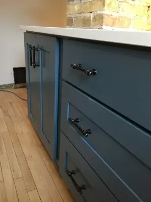 Beautifully Blue Kitchen — Kitchen Remodeling project by Frontier Craftsmen