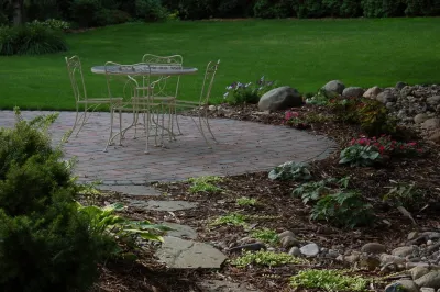Benches and Seating Areas — Landscape Construction project by Sargent's Gardens in Rochester