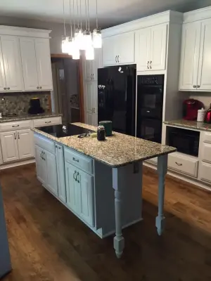 ELizabeth Bollenbach at Lowes Maple and Ridge - Tile & Stone Installation Services in Wichita, KS