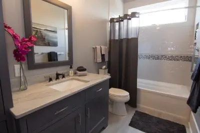 Modern Bathroom - New Build — Kitchen Remodeling project by Tucker Distinctive Kitchens