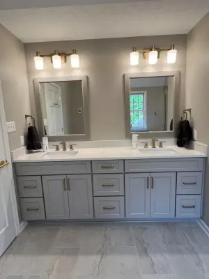 Adams Township Large Master Bathroom — Kitchen Remodeling project by Nelson Kitchen & Bath