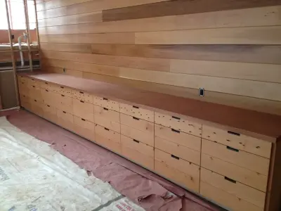 Recent furniture initiatives — Kitchen Remodeling project by Cedar Mountain Woodwrights