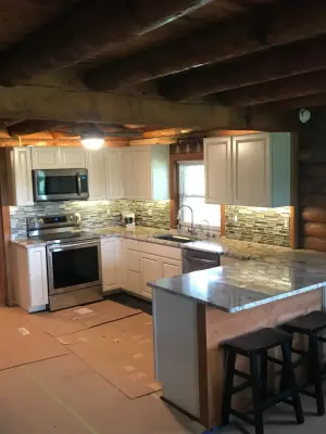 ELizabeth Bollenbach at Lowes Maple and Ridge - Tile & Stone Installation Services in Wichita, KS