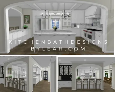 ENJOYABLE VISUAL PROJECT — Kitchen Remodeling project by Kitchen & Bath Designs By Leah LLC