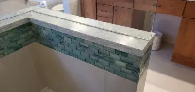 Swanzey, NH Master Bathroom Renovation — Kitchen Remodeling project by Camino Verde Designs